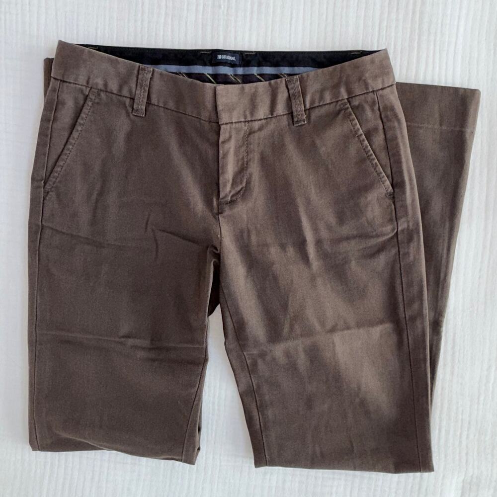 Gap Women's 2 Brown‎ Stretch Cotton Pants